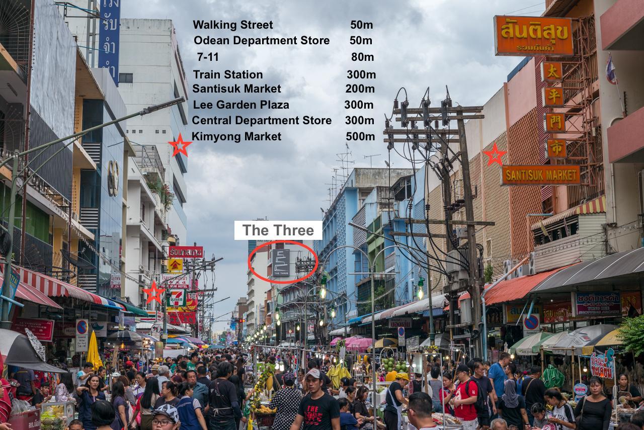 The Three Hat Yai Exteriör bild